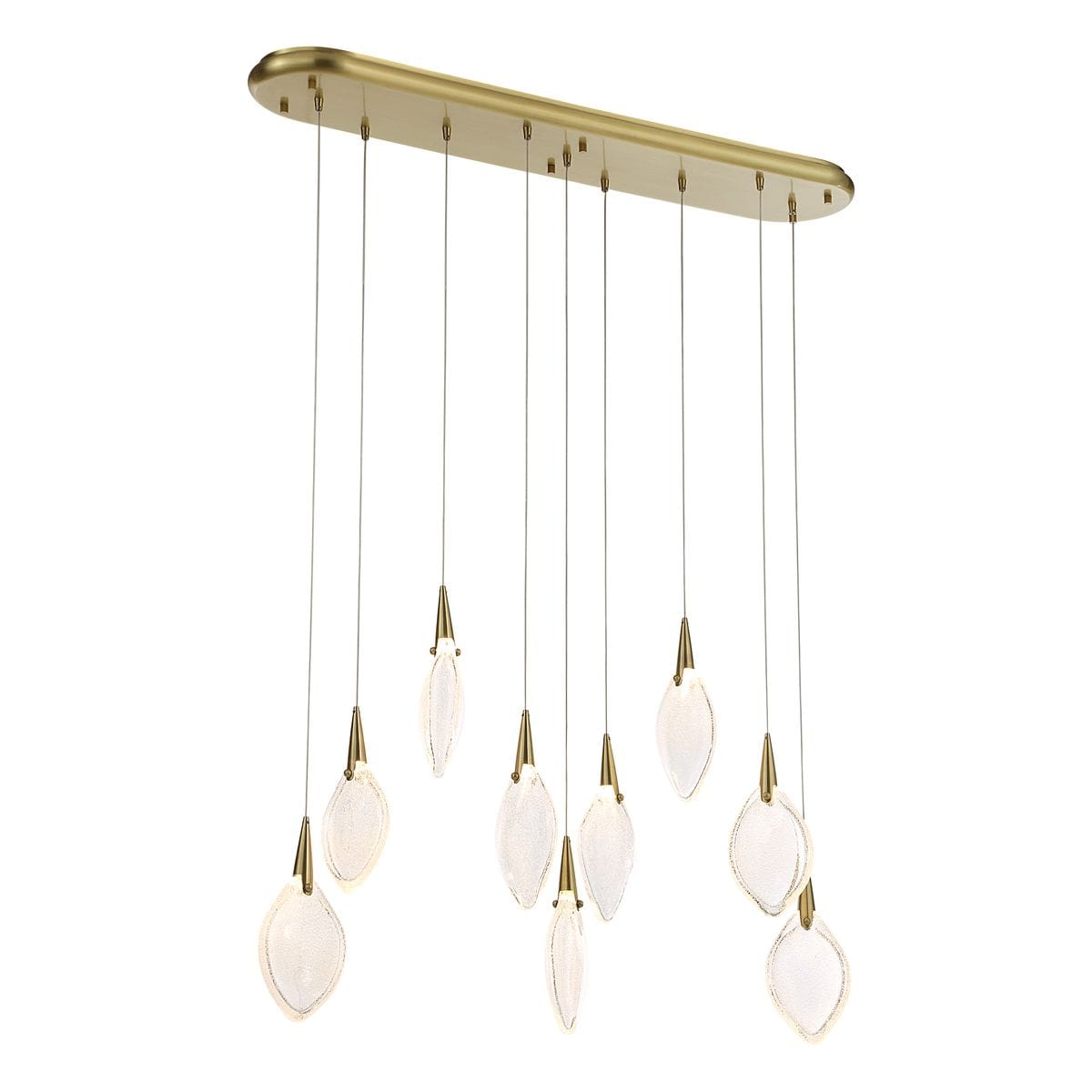 Uttermost Lighting Deluge 9 Light LED Linear Pendant House of Isabella UK