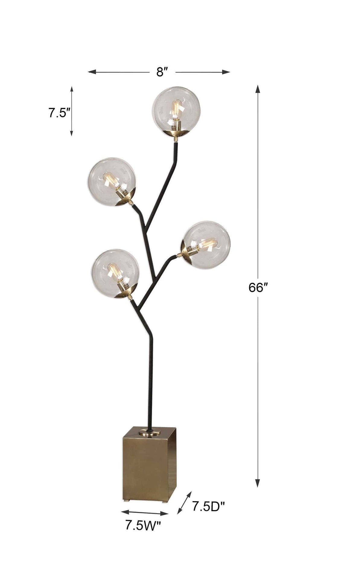 Uttermost Lighting Drevo Floor Lamp House of Isabella UK