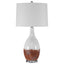 Uttermost Lighting Durango Rust White Table Lamp House of Isabella UK