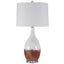 Uttermost Lighting Durango Rust White Table Lamp House of Isabella UK