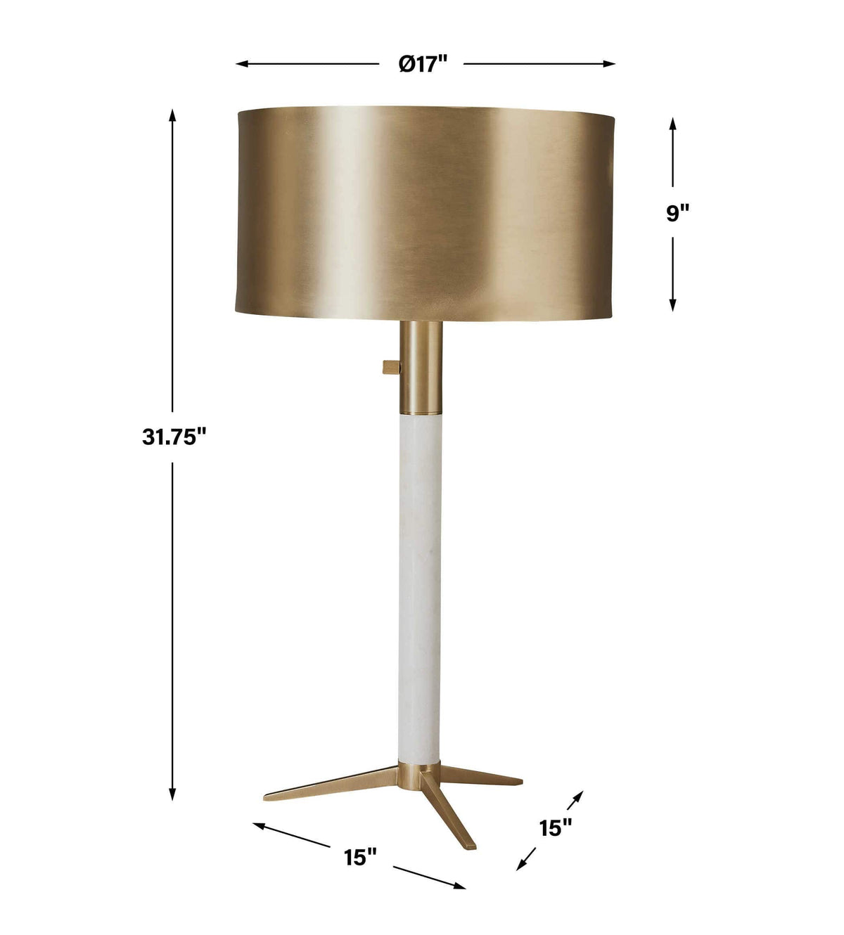 Uttermost Lighting Dwell Table Lamp House of Isabella UK