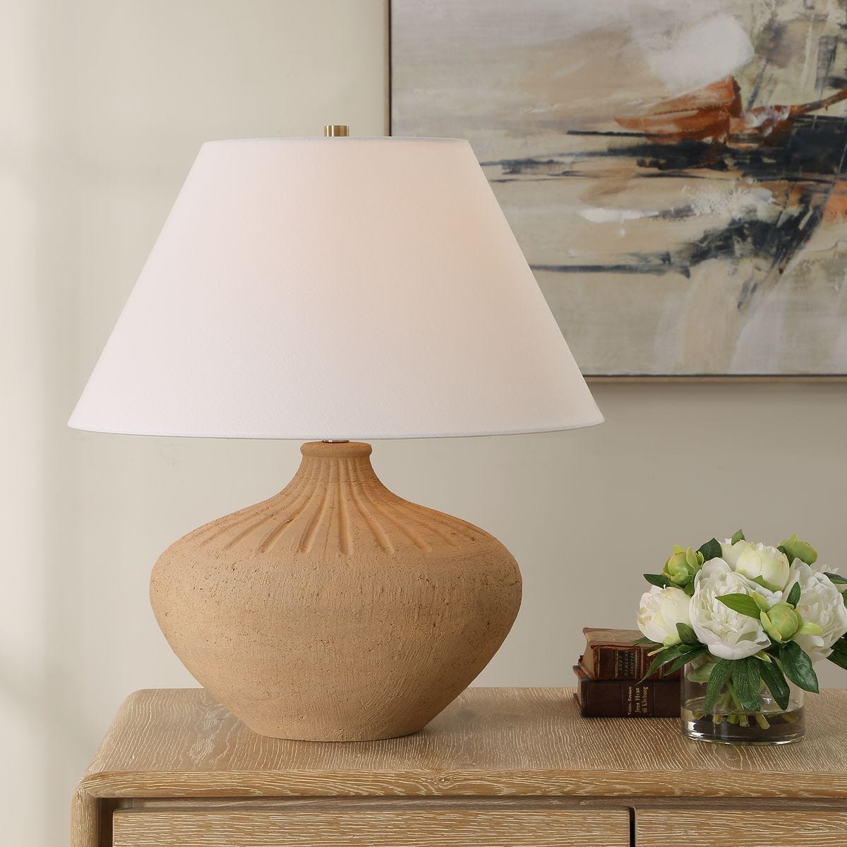 Uttermost Lighting Eldon Table Lamp House of Isabella UK