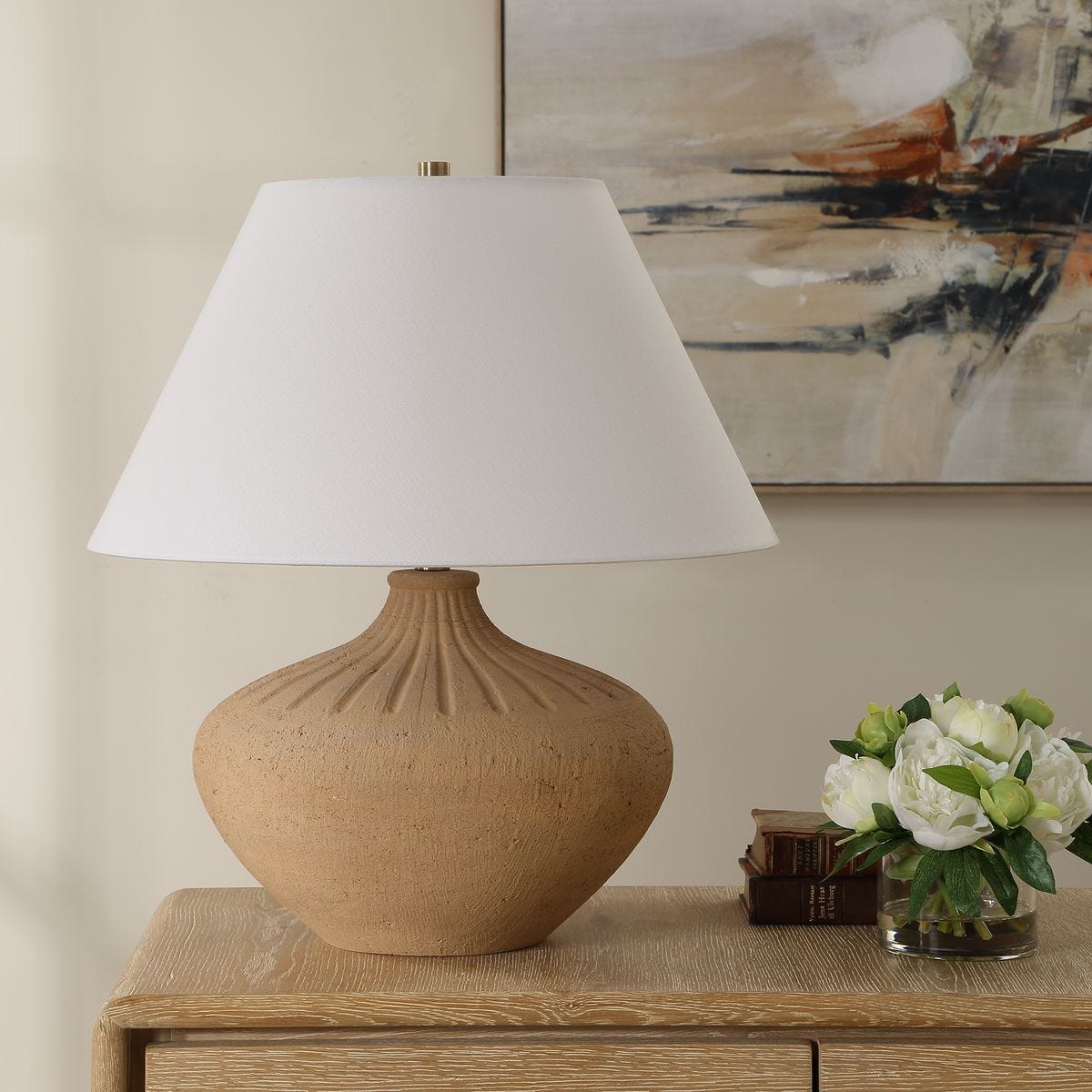 Uttermost Lighting Eldon Table Lamp House of Isabella UK