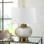 Uttermost Lighting Estelle Glass Table Lamp House of Isabella UK