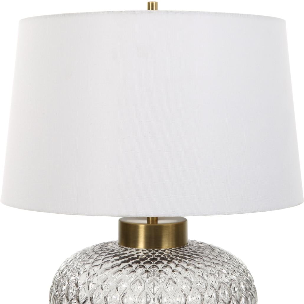 Uttermost Lighting Estelle Glass Table Lamp House of Isabella UK