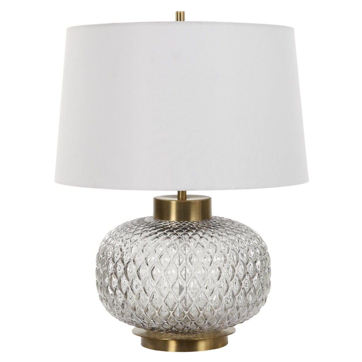 Uttermost Lighting Estelle Glass Table Lamp House of Isabella UK