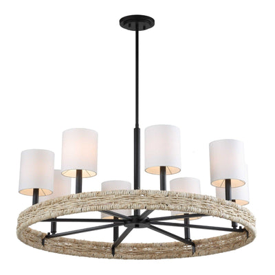 Uttermost Lighting Faiyam, 8 Light Chandelier House of Isabella UK