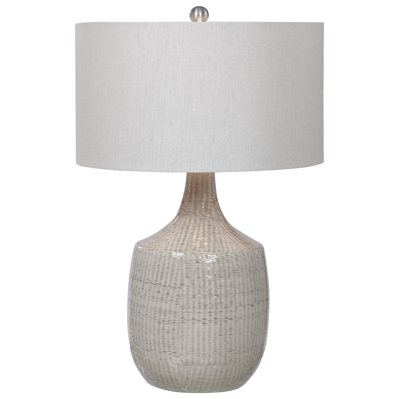 Uttermost Lighting Felipe Gray Table Lamp House of Isabella UK