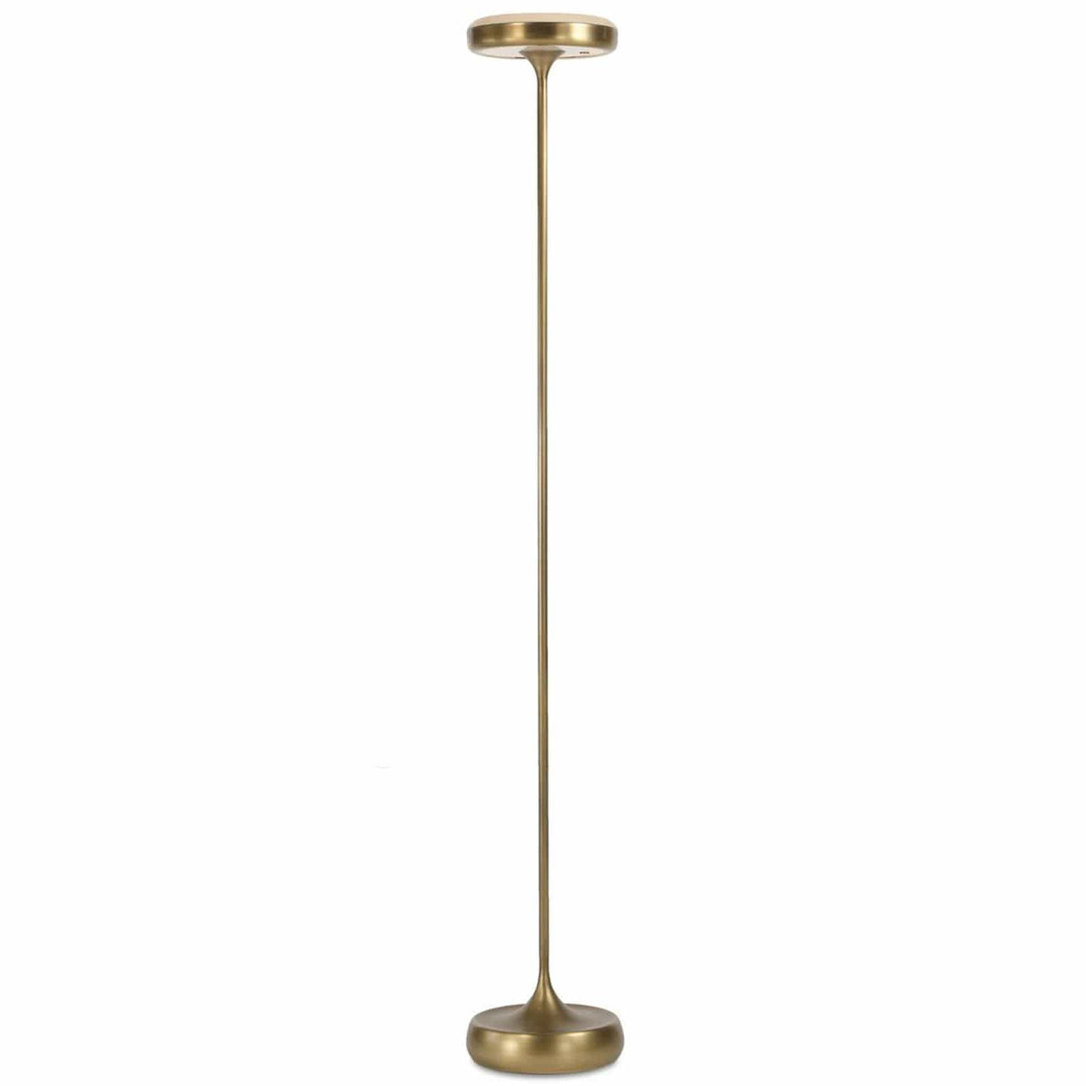 Uttermost Lighting Flat Top Floor Lamp in Brass House of Isabella UK