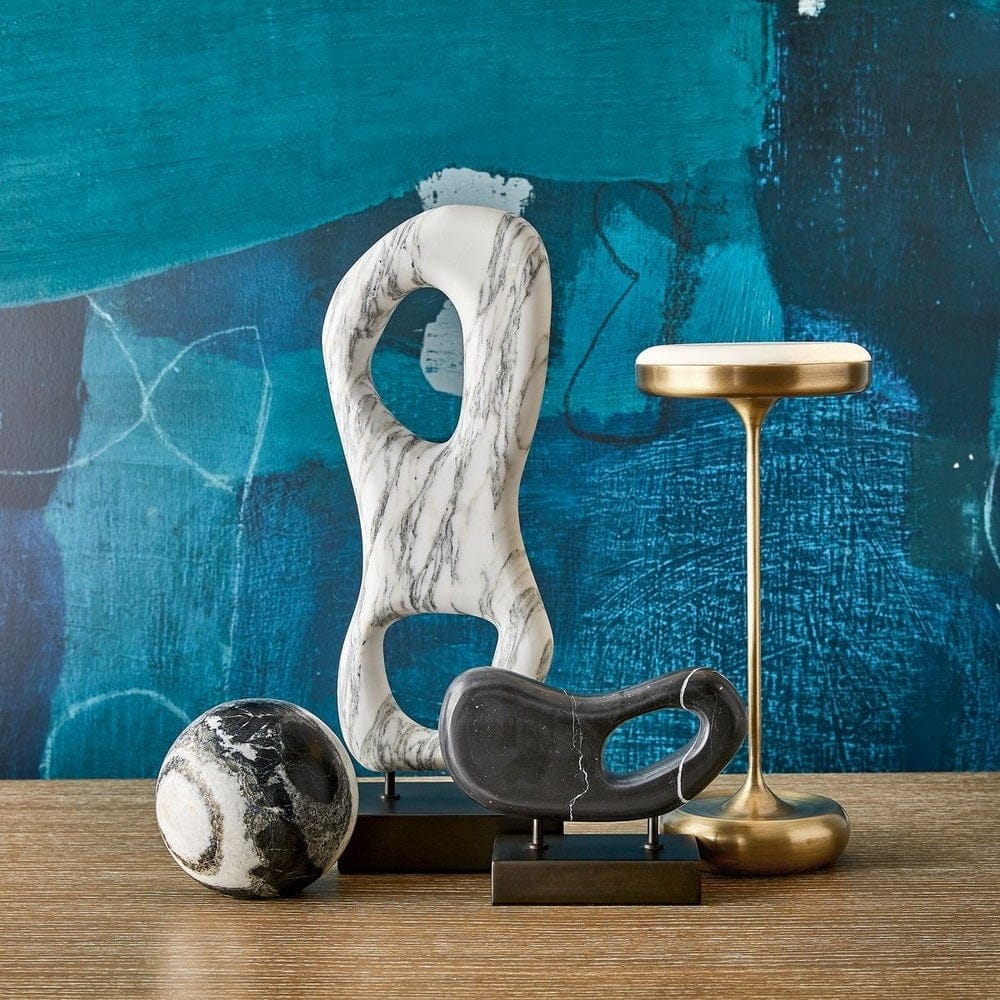 Uttermost Lighting Flat Top Rechargeable Mini Lamp in Brass House of Isabella UK