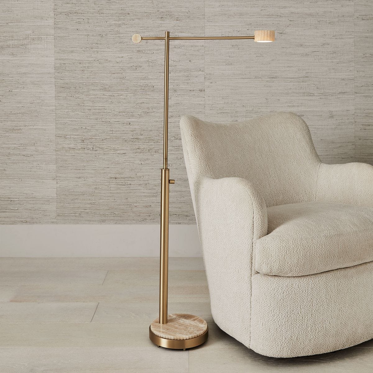 Uttermost Lighting Floral Dollop Floor Lamp House of Isabella UK