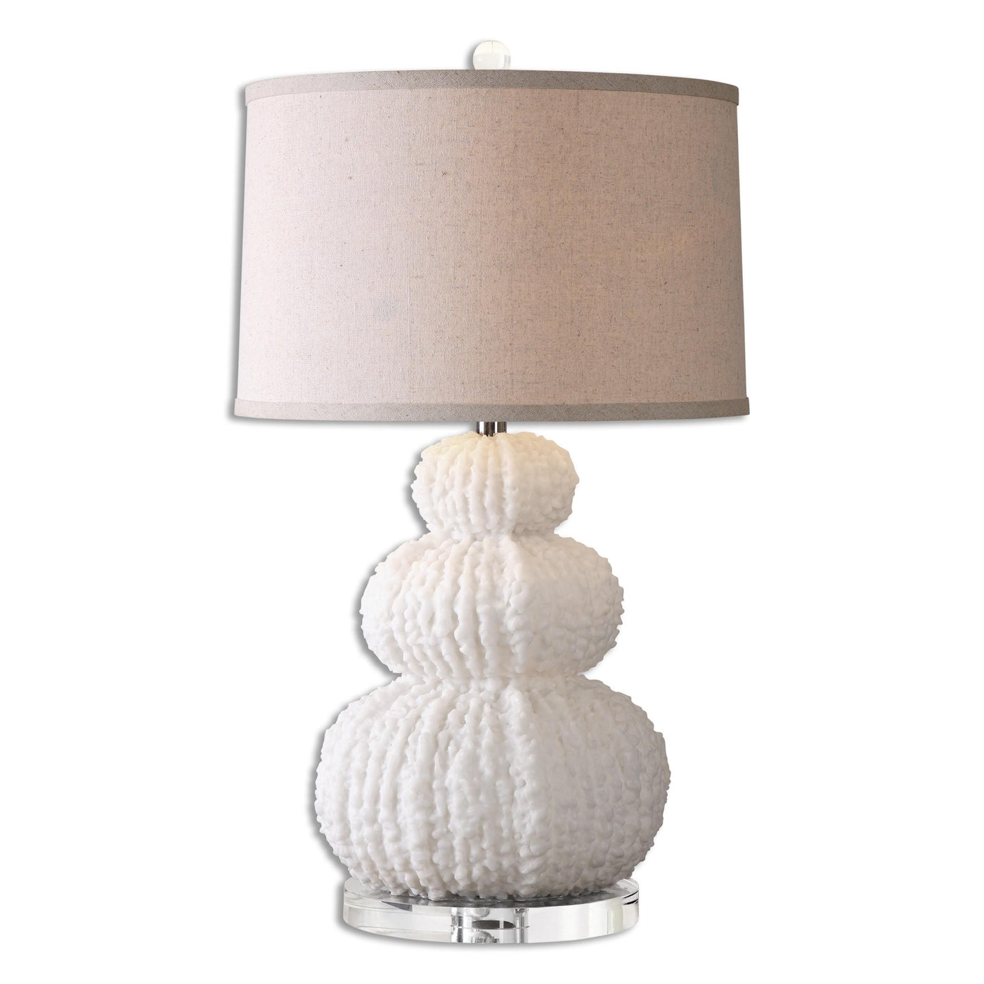 Uttermost Lighting Fontanne Shell Ivory Table Lamp House of Isabella UK