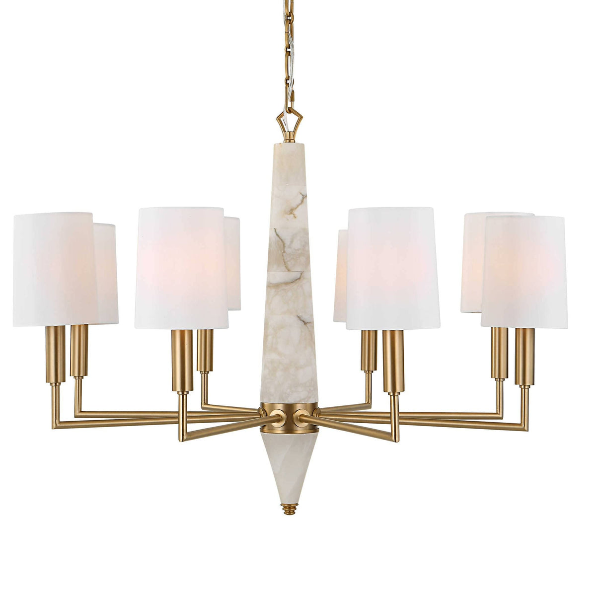 Uttermost Lighting Gathering 8 Light Chandelier House of Isabella UK