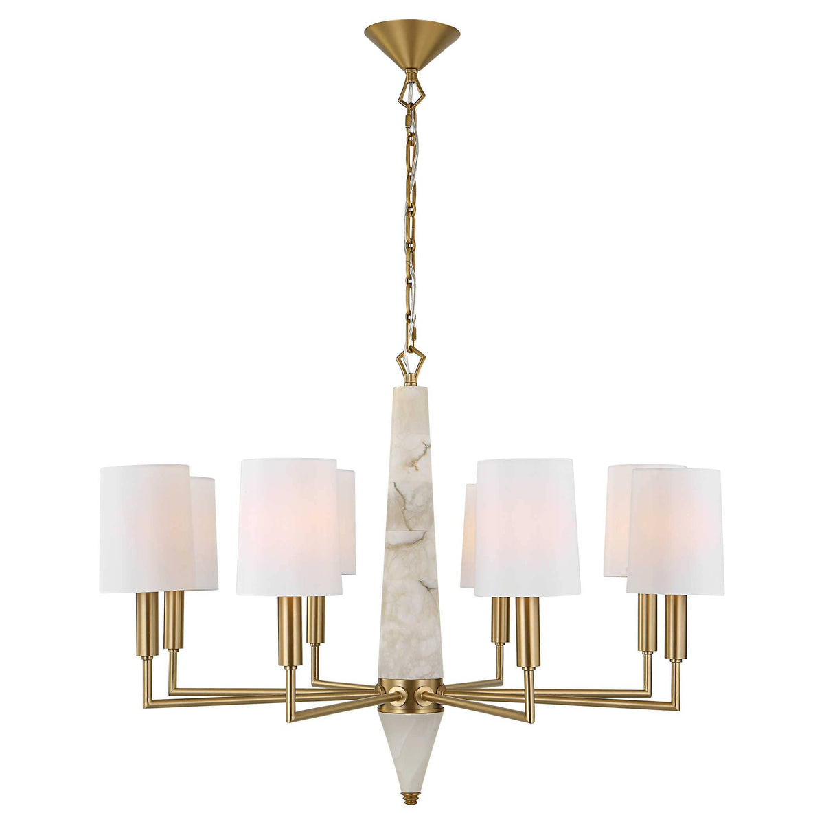 Uttermost Lighting Gathering 8 Light Chandelier House of Isabella UK