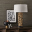 Uttermost Lighting Gilded Lotus Table Lamp House of Isabella UK