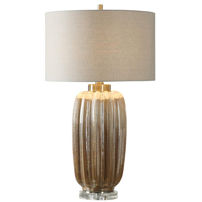 Uttermost Lighting Gistova Gold Table Lamp House of Isabella UK