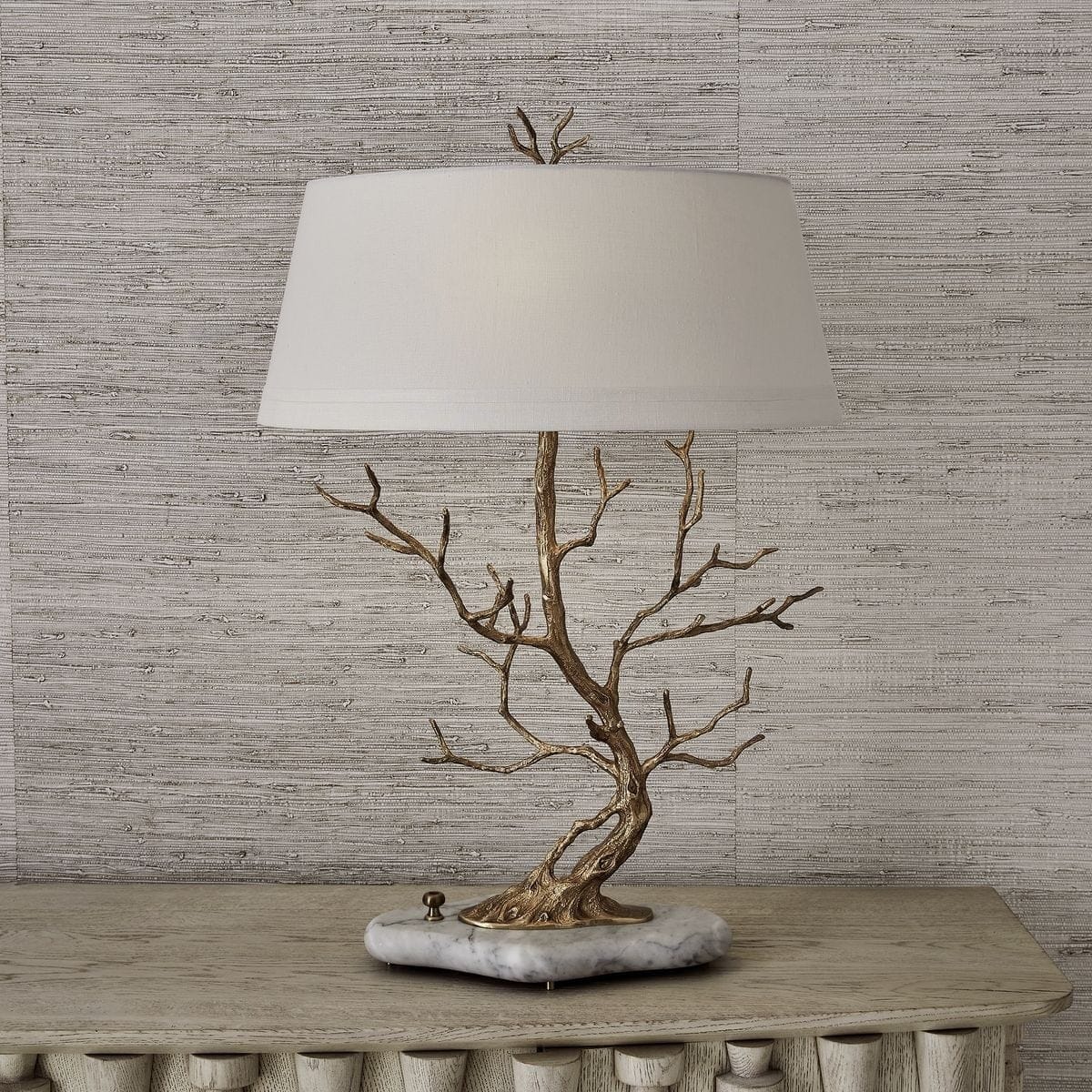Uttermost Lighting Golden Chestnut Table Lamp House of Isabella UK