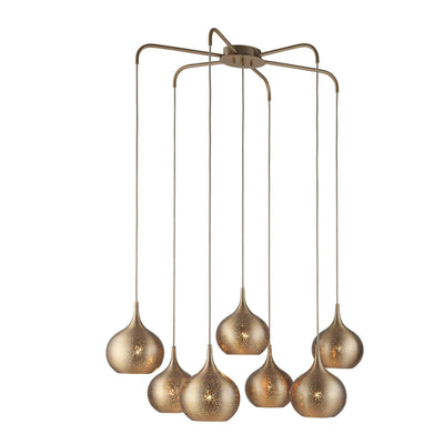 Uttermost Lighting Golden Onion, 7 Lt Chandelier House of Isabella UK