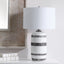 Uttermost Lighting Granger Striped Table Lamp House of Isabella UK