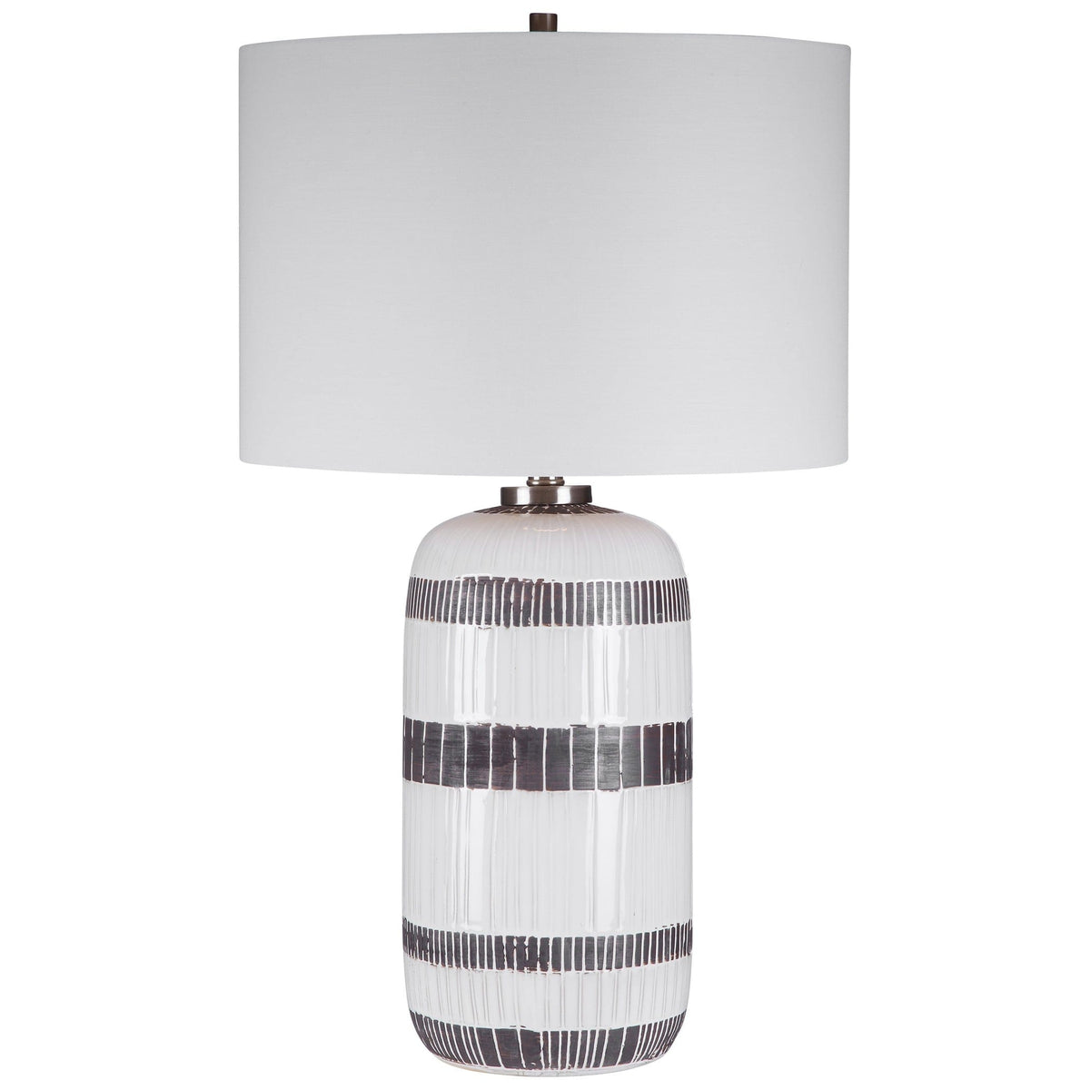 Uttermost Lighting Granger Striped Table Lamp House of Isabella UK