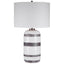 Uttermost Lighting Granger Striped Table Lamp House of Isabella UK