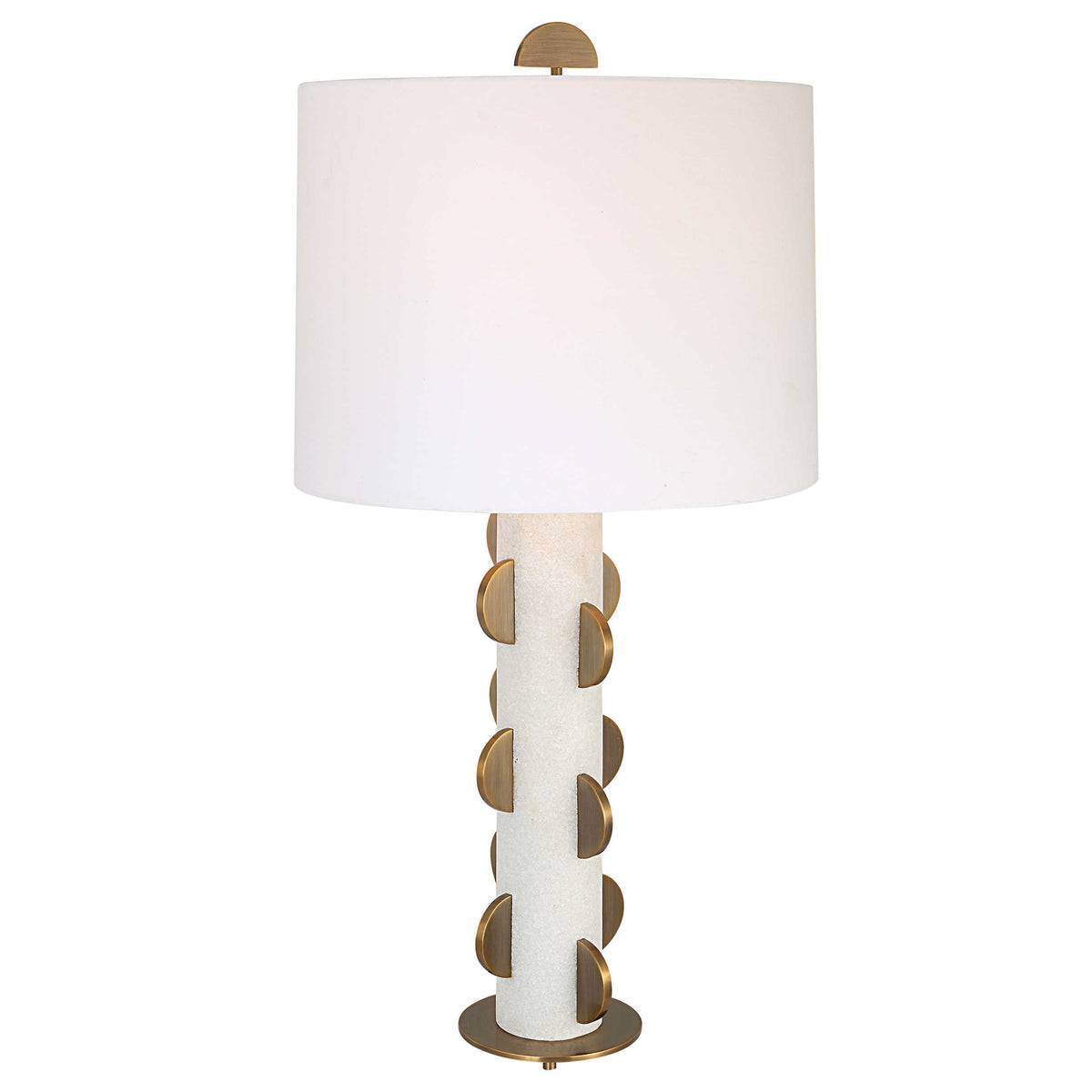 Uttermost Lighting Half Moon Table Lamp House of Isabella UK