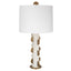 Uttermost Lighting Half Moon Table Lamp House of Isabella UK