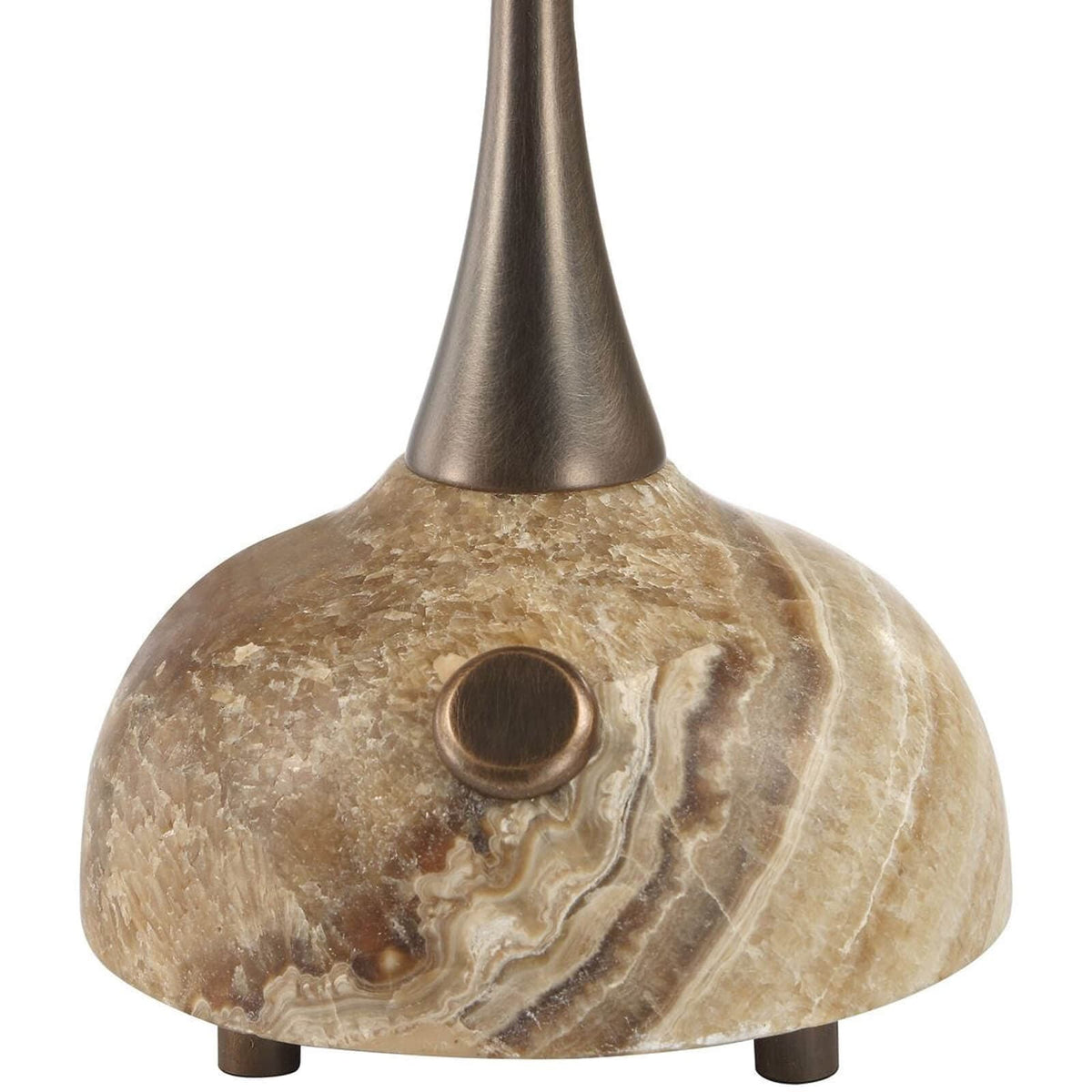 Uttermost Lighting Hard Hat Rechargeable Mini Lamp in Bronze House of Isabella UK