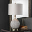 Uttermost Lighting Hedera Textured Ivory Table Lamp House of Isabella UK