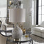 Uttermost Lighting Hedera Textured Ivory Table Lamp House of Isabella UK