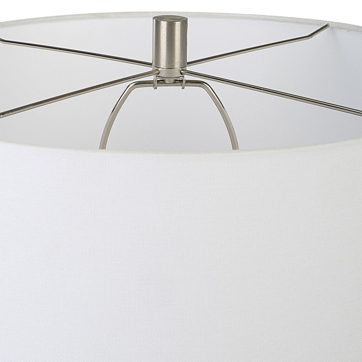Uttermost Lighting Heir Chalk White Table Lamp House of Isabella UK