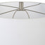Uttermost Lighting Heir Chalk White Table Lamp House of Isabella UK
