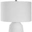 Uttermost Lighting Heir Chalk White Table Lamp House of Isabella UK
