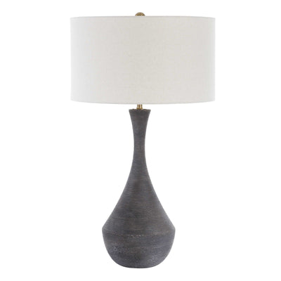 Uttermost Lighting Helston Table Lamp Charcoal House of Isabella UK