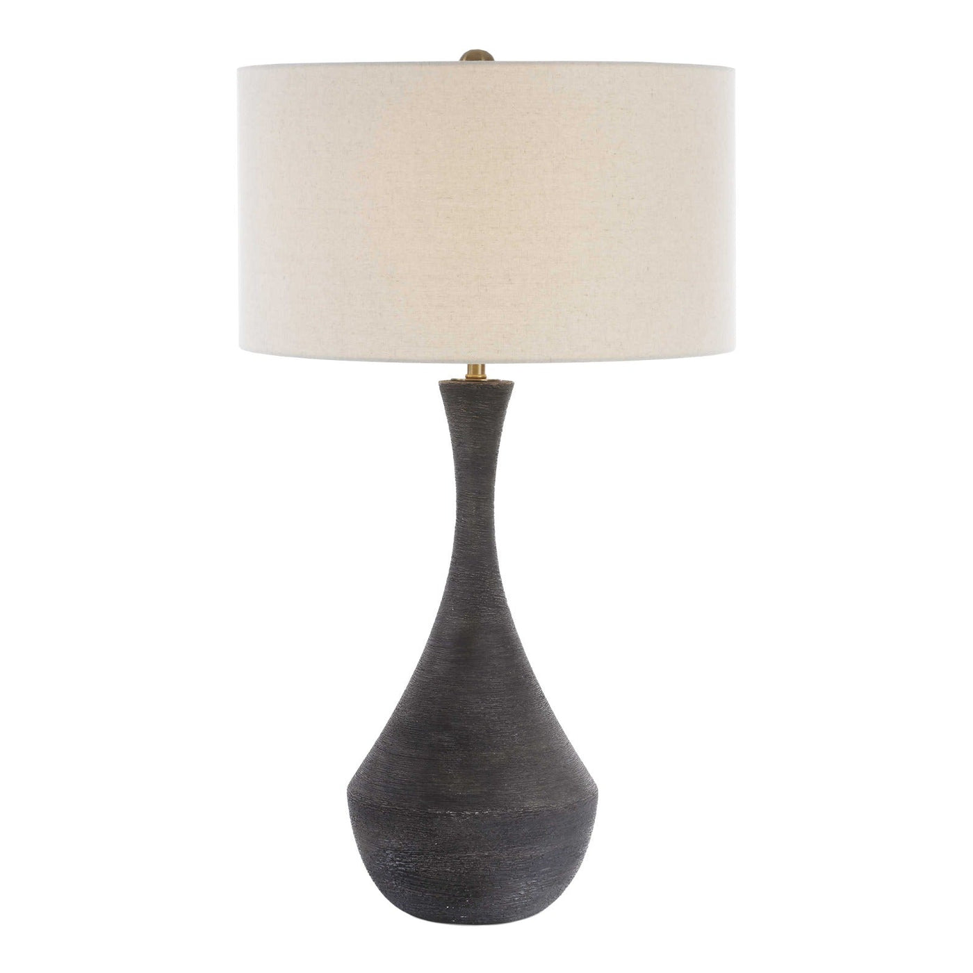 Uttermost Lighting Helston Table Lamp Charcoal House of Isabella UK