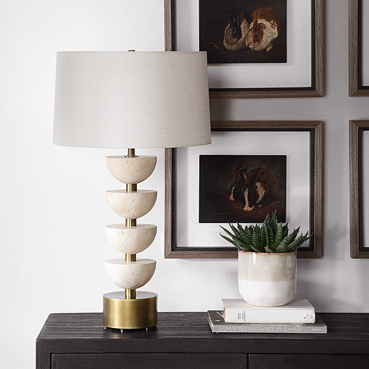 Hemisphere Table Lamp.