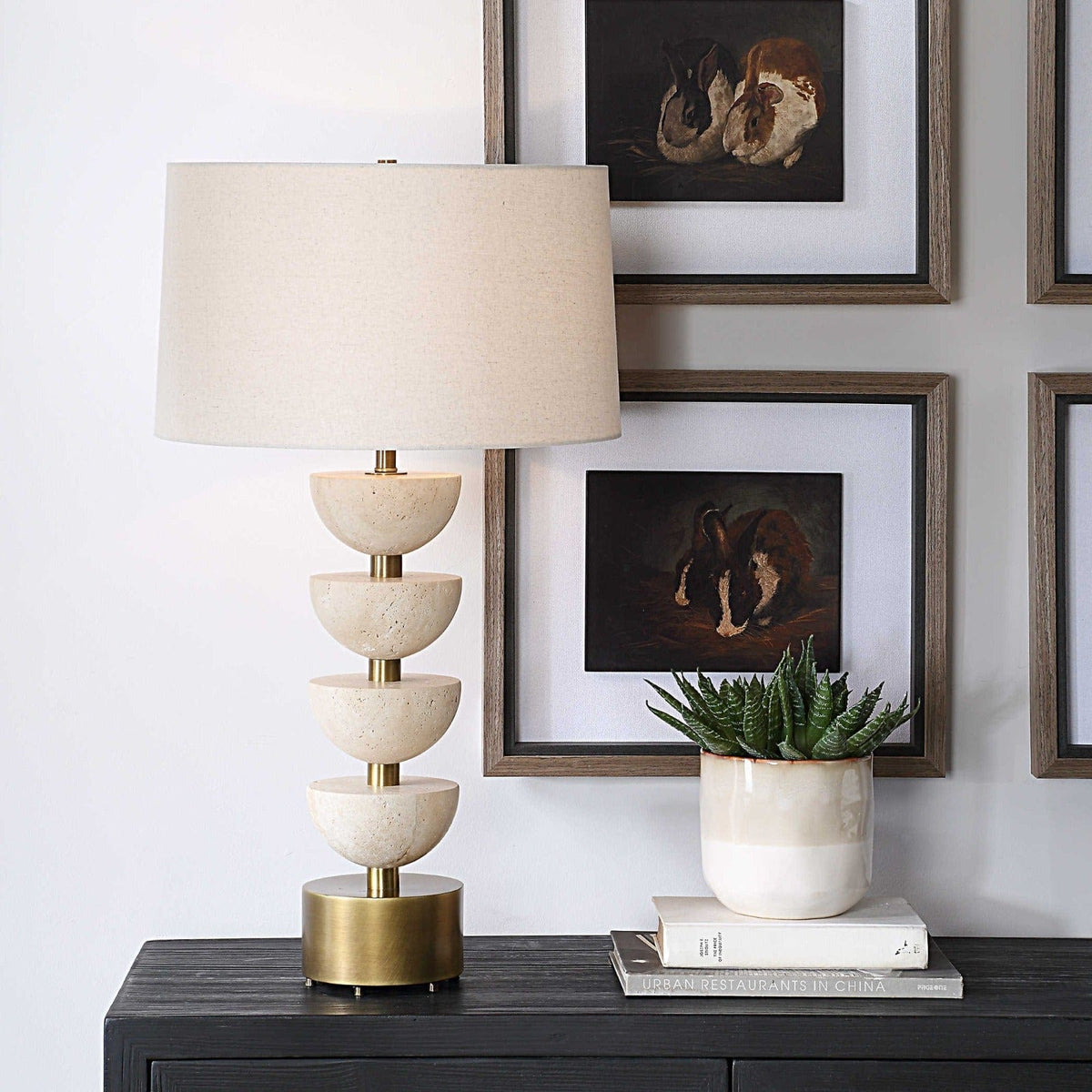 Hemisphere Table Lamp.