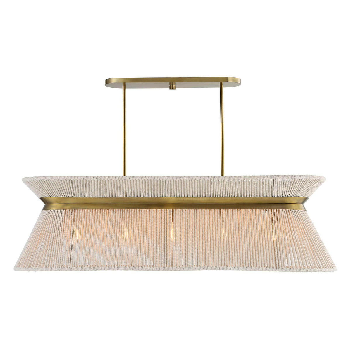 Highly Strung, 5 Lt Linear Pendant - White.