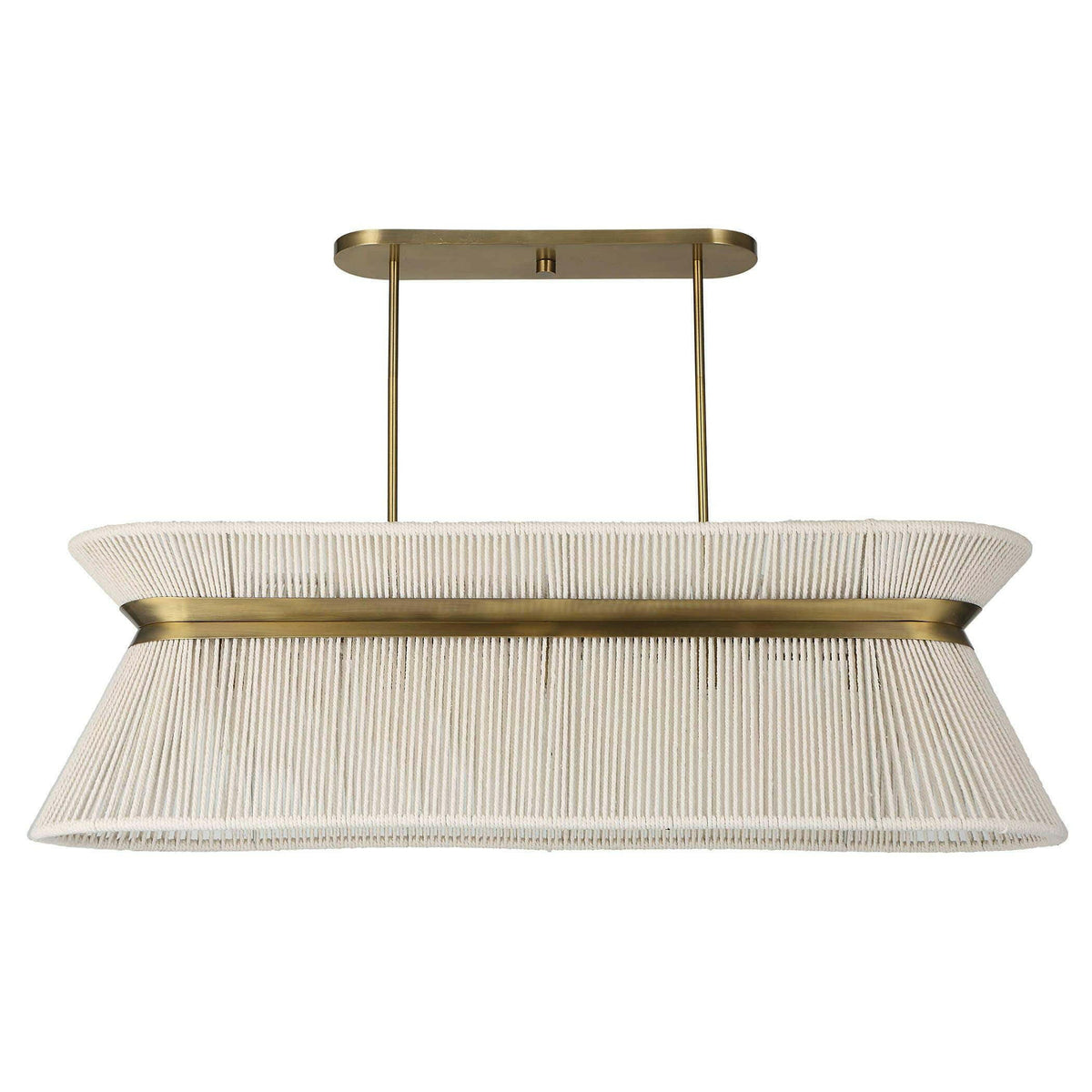 Highly Strung, 5 Lt Linear Pendant - White.