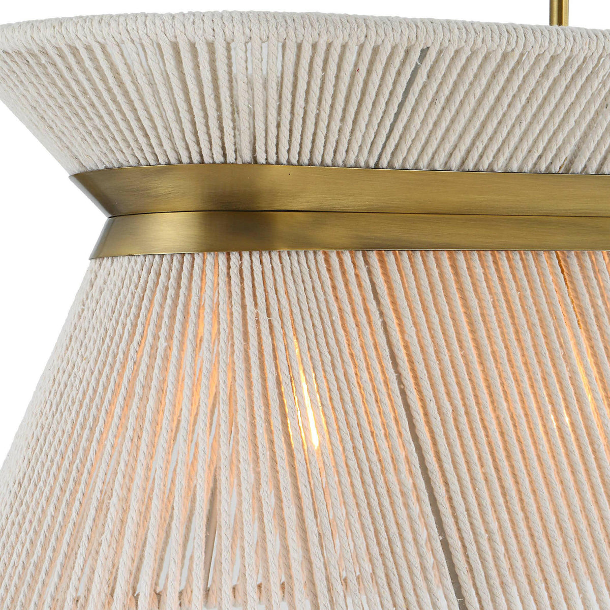 Highly Strung, 5 Lt Linear Pendant - White.