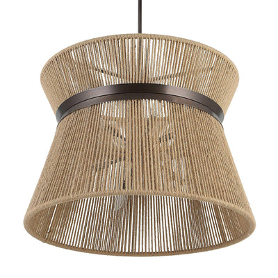 Uttermost Lighting Highly Strung, 8 Lt Round Pendant - Natural House of Isabella UK