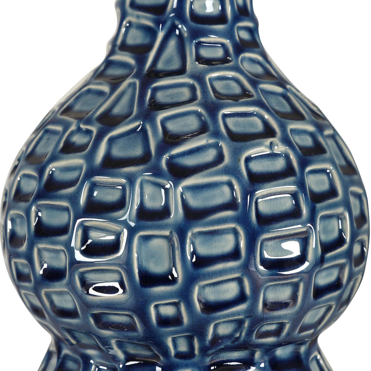 Uttermost Lighting Holloway Cobalt Blue Table Lamp House of Isabella UK