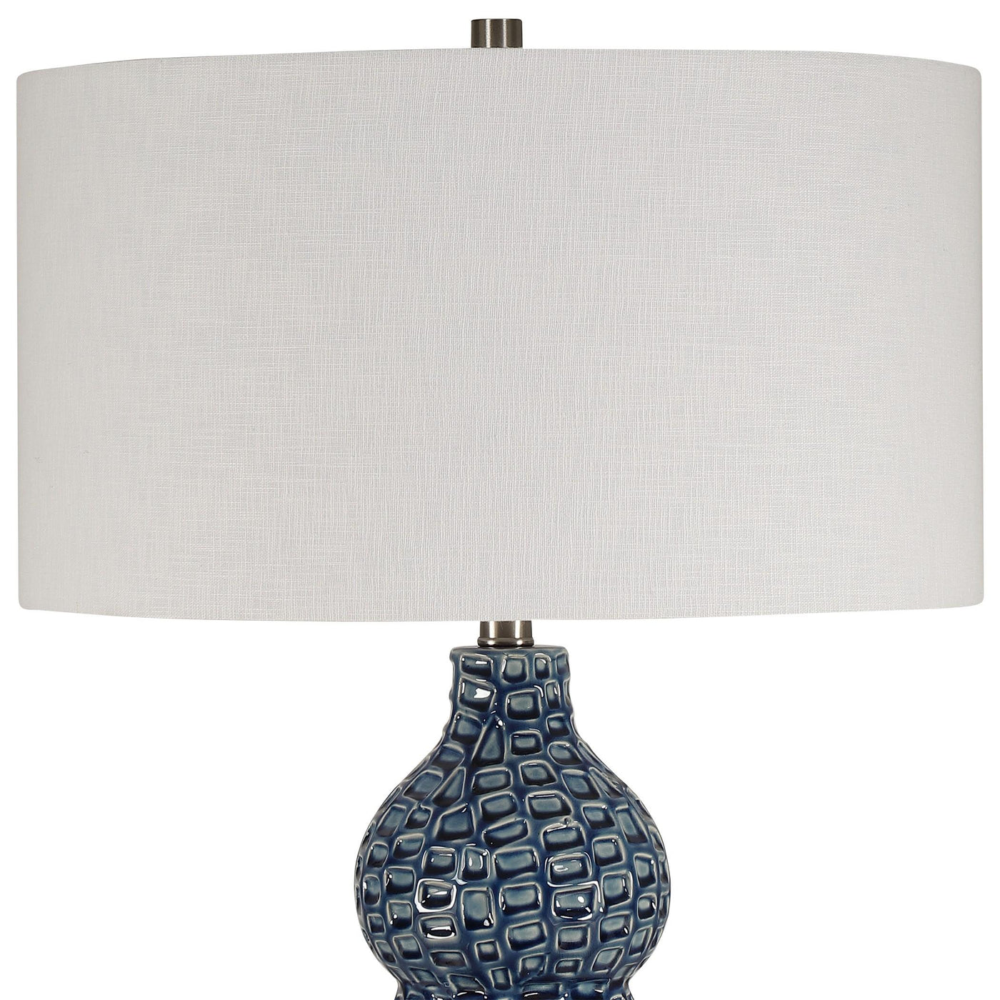 Uttermost Lighting Holloway Cobalt Blue Table Lamp House of Isabella UK