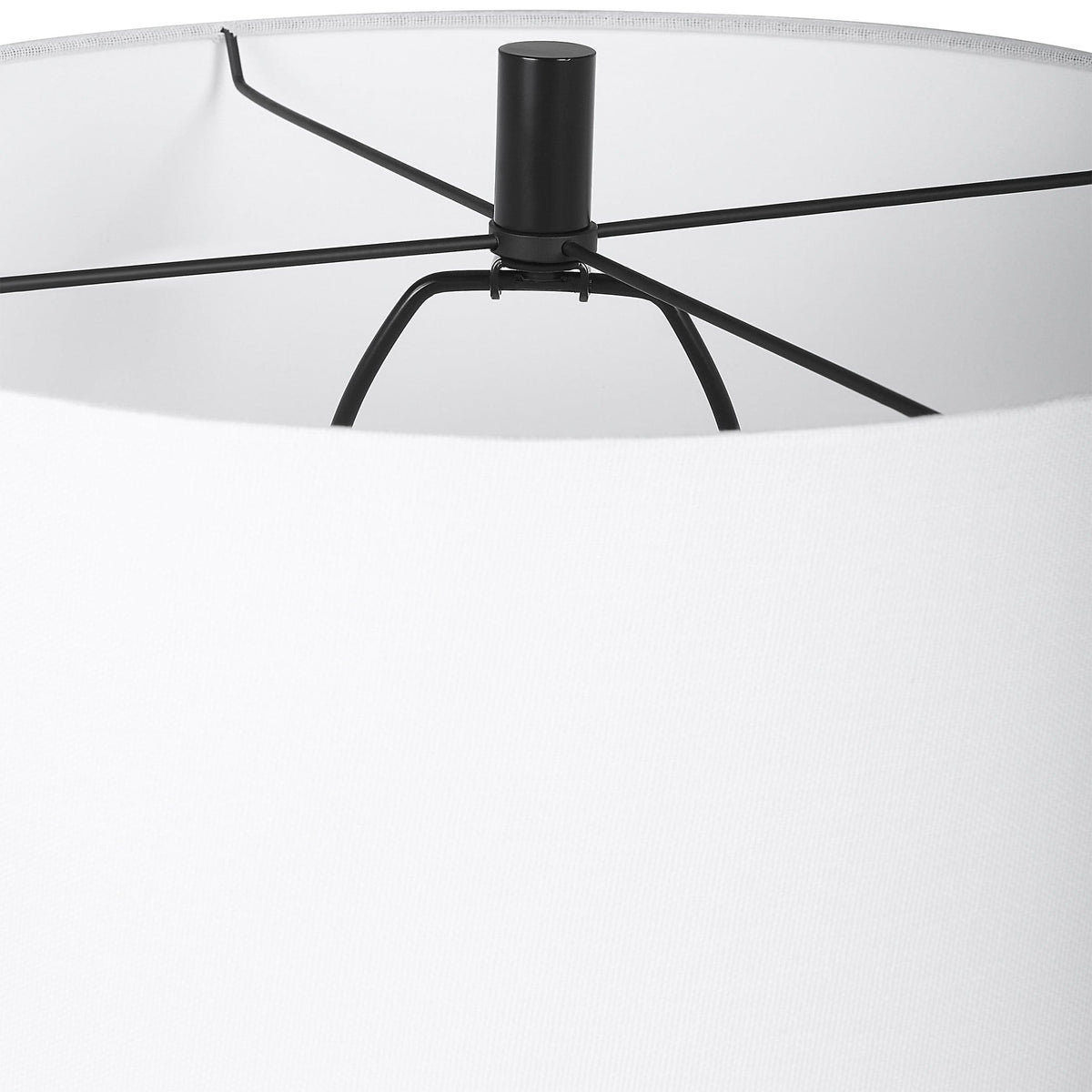 Uttermost Lighting Honeycomb White Table Lamp House of Isabella UK