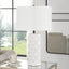 Uttermost Lighting Honeycomb White Table Lamp House of Isabella UK