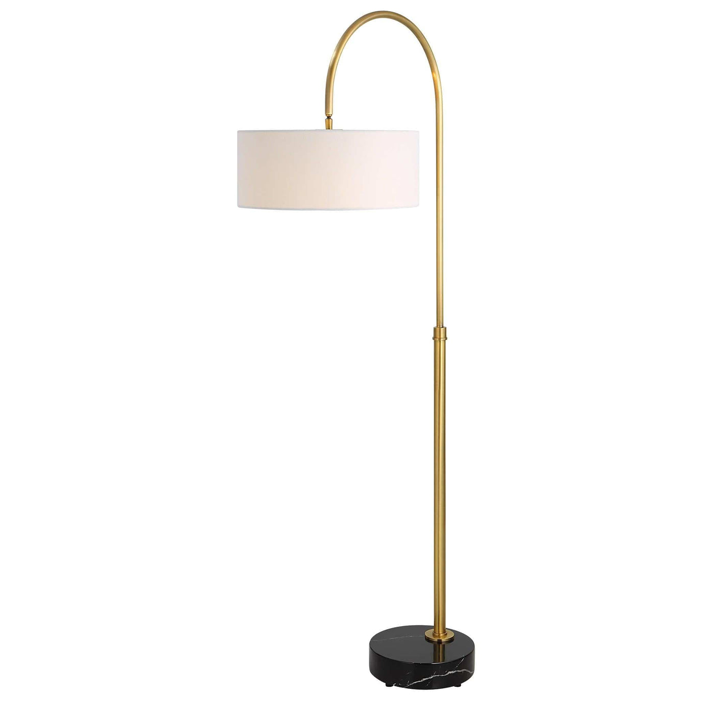 Uttermost Lighting Huxford Brass Arch Floor Lamp House of Isabella UK