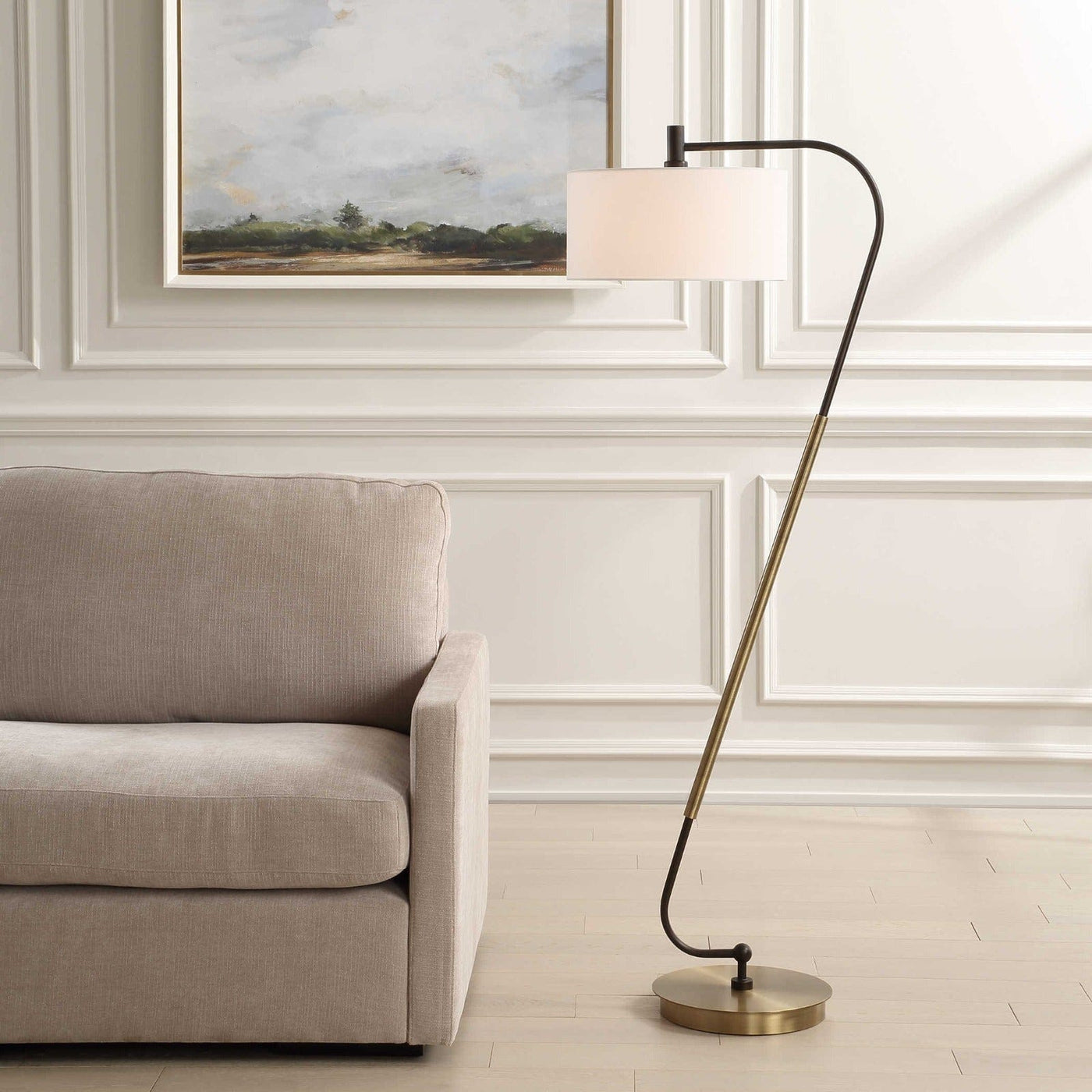 Uttermost Lighting Irwin Floor Lamp House of Isabella UK