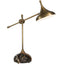 Uttermost Lighting Kiss Adjustable Arm Desk Lamp in Michelangelo Marble House of Isabella UK
