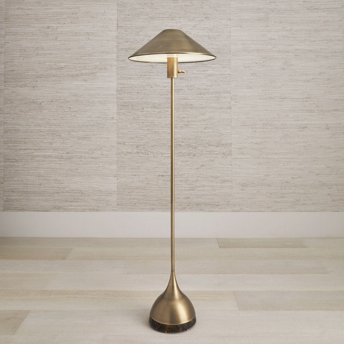 Uttermost Lighting Kiss Floor Lamp in Michelangelo Marble House of Isabella UK