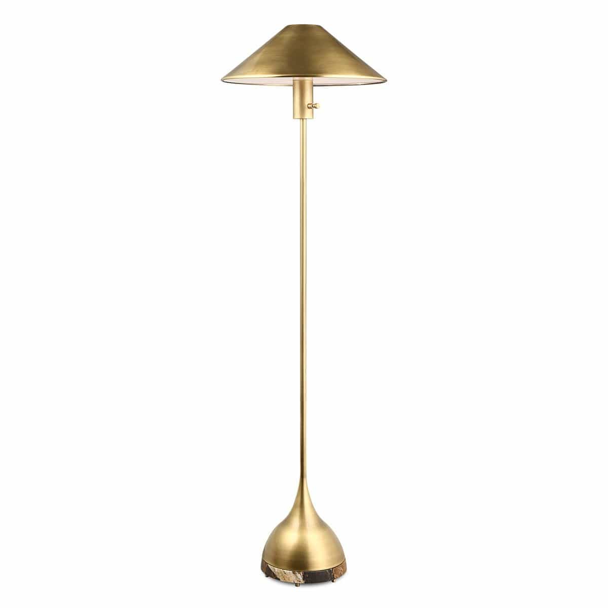 Uttermost Lighting Kiss Floor Lamp in Michelangelo Marble House of Isabella UK